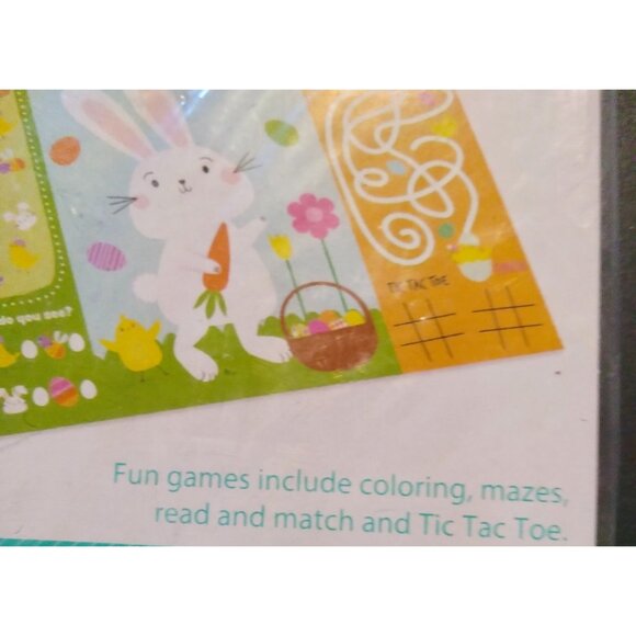 Way to Celebrate Hoppy Easter Activity Treat Bags Bunnies Rabbit Cookie lot 8 - Picture 5 of 7